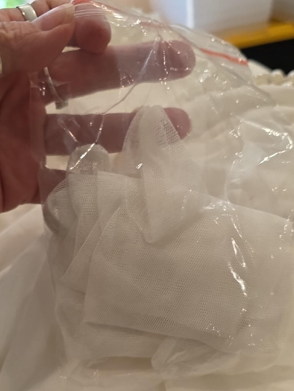 For Love & Lemons White Pearl-Embellished Mini Dress - Picture 15 of 15